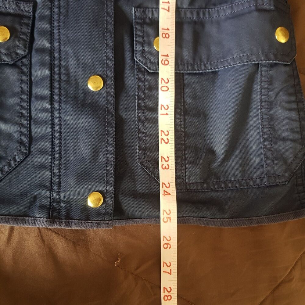 J.Crew Downtown Field Jacket Waxed Cotton Military Utility Gorpcore Sz Small - Picture 13 of 13